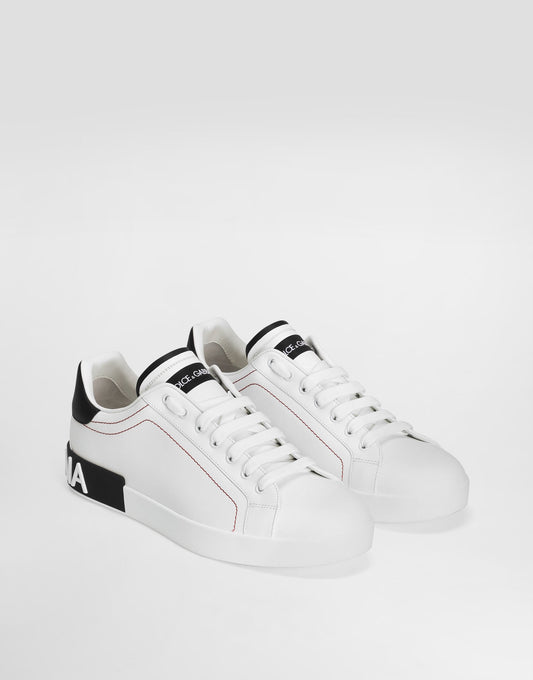 Sneakers DOLCE & GABBANA -PORTOFINO- bianca/nera