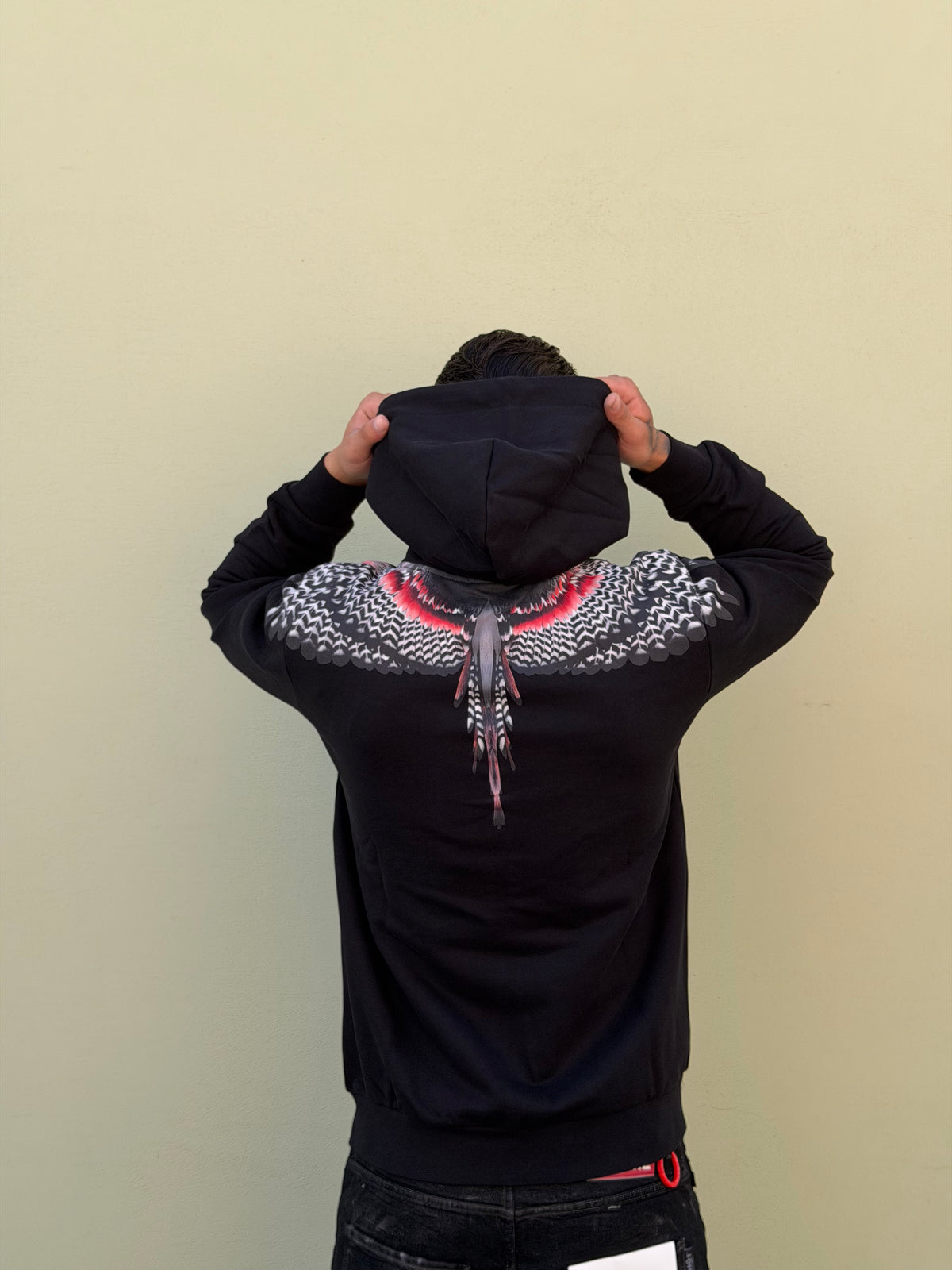 Felpa con cappuccio e zip MARCELO BURLON / COUNTY OF MILAN -F6CMMAZH038-