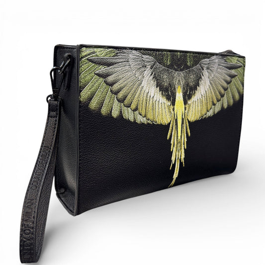 Pochette MARCELO BURLON -COMAS260349- yellow