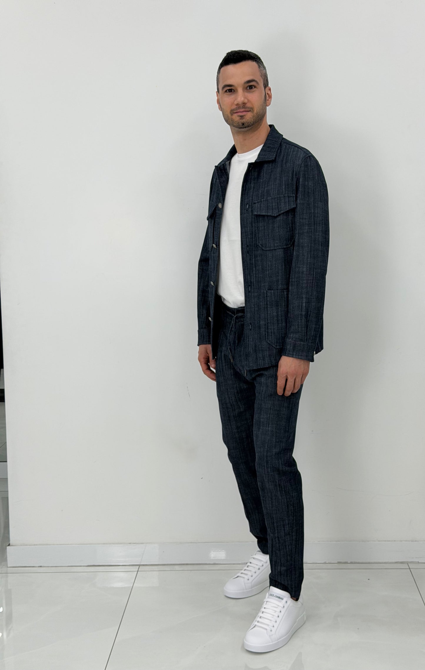 Coordinato denim MORO -MEG671-