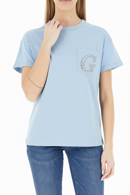 T shirt GUESS -W6GI17-