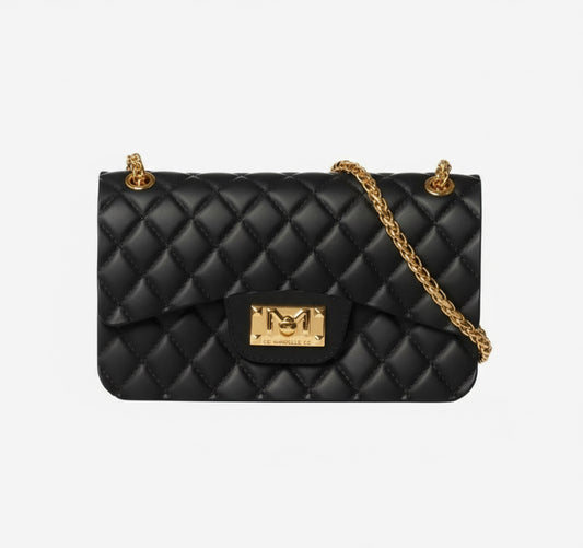 Borsa MARC ELLIS -FALCON M- nero/oro