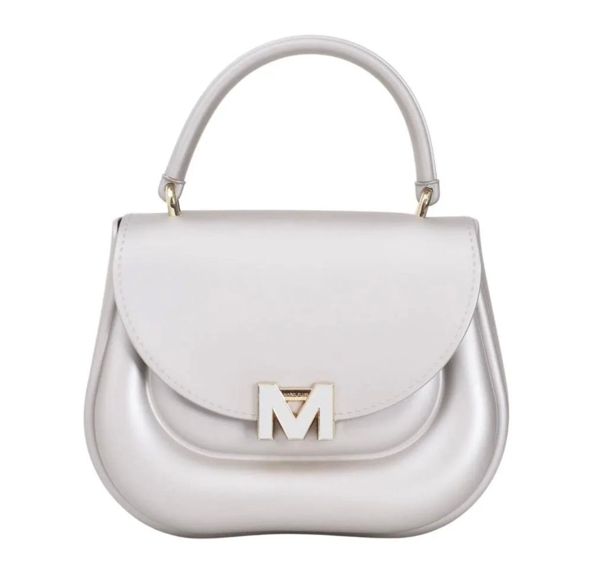 Borsa MARC ELLIS -FLAT JELLY- grigio/oro