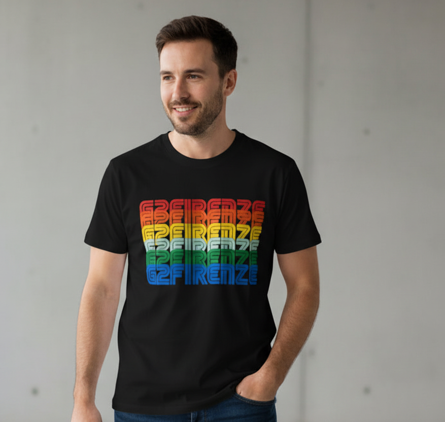 T shirt G2 FIRENZE -RAINBOWT-