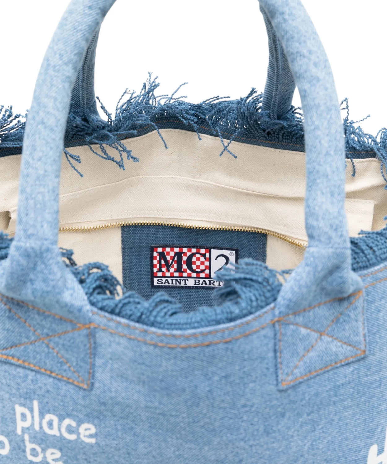 Borsa SAINT BARTH -BIG DENIM-