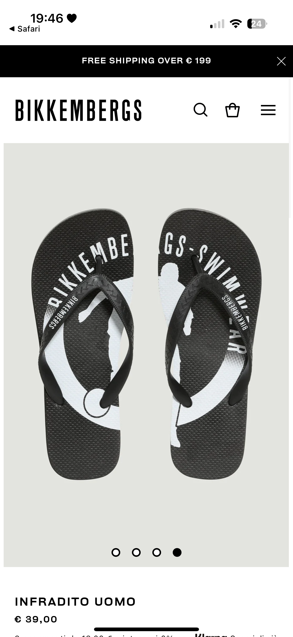 Infradito BIKKEMBERGS SR01