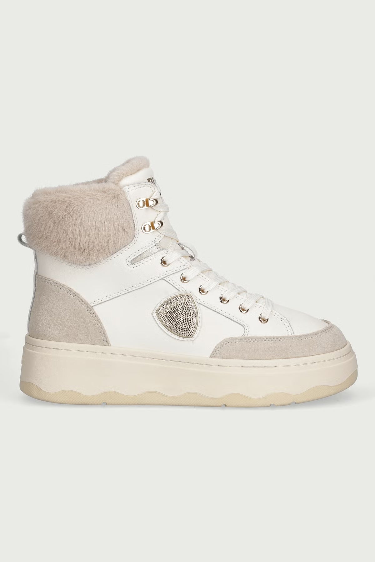Stivaletto alto con pelliccia BLAUER