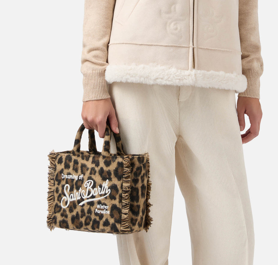 Borsa SAINT BARTH -VANITY MINI FELT 2027-