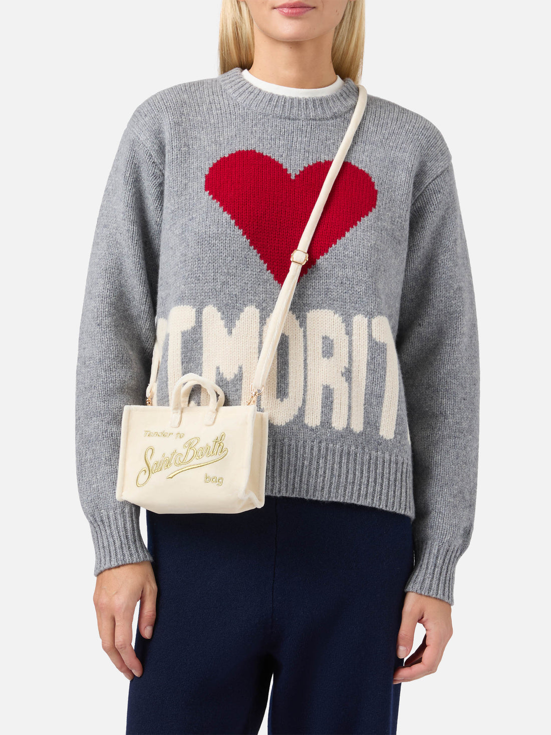 Phone bag SAINT BARTH -INV/panna-