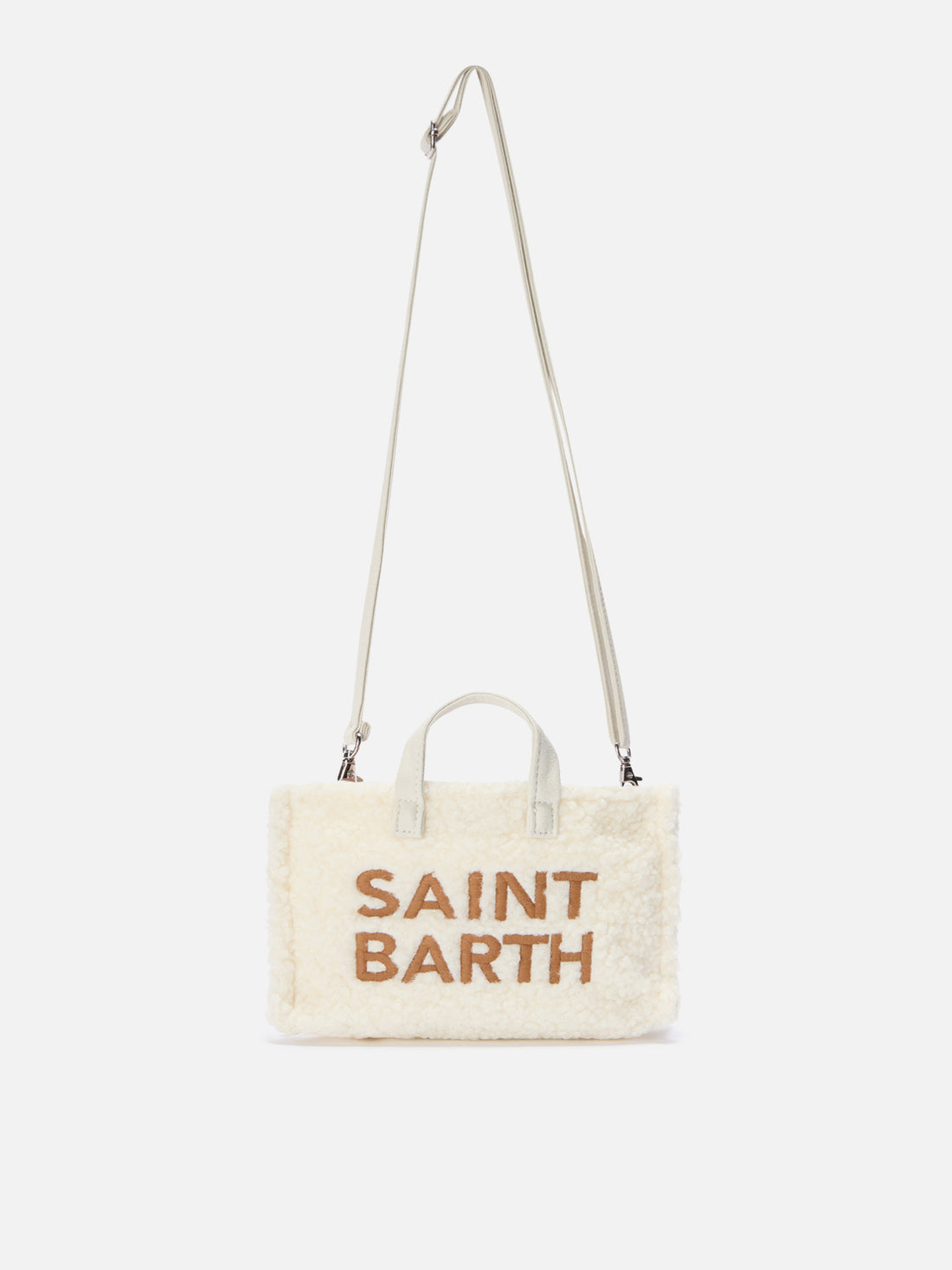 Phone bag SAINT BARTH -TEDDY/panna-