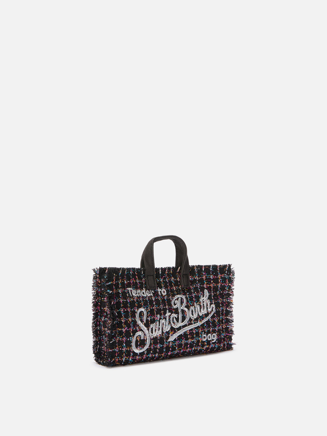 Phone bag SAINT BARTH -GLITTER/nero-