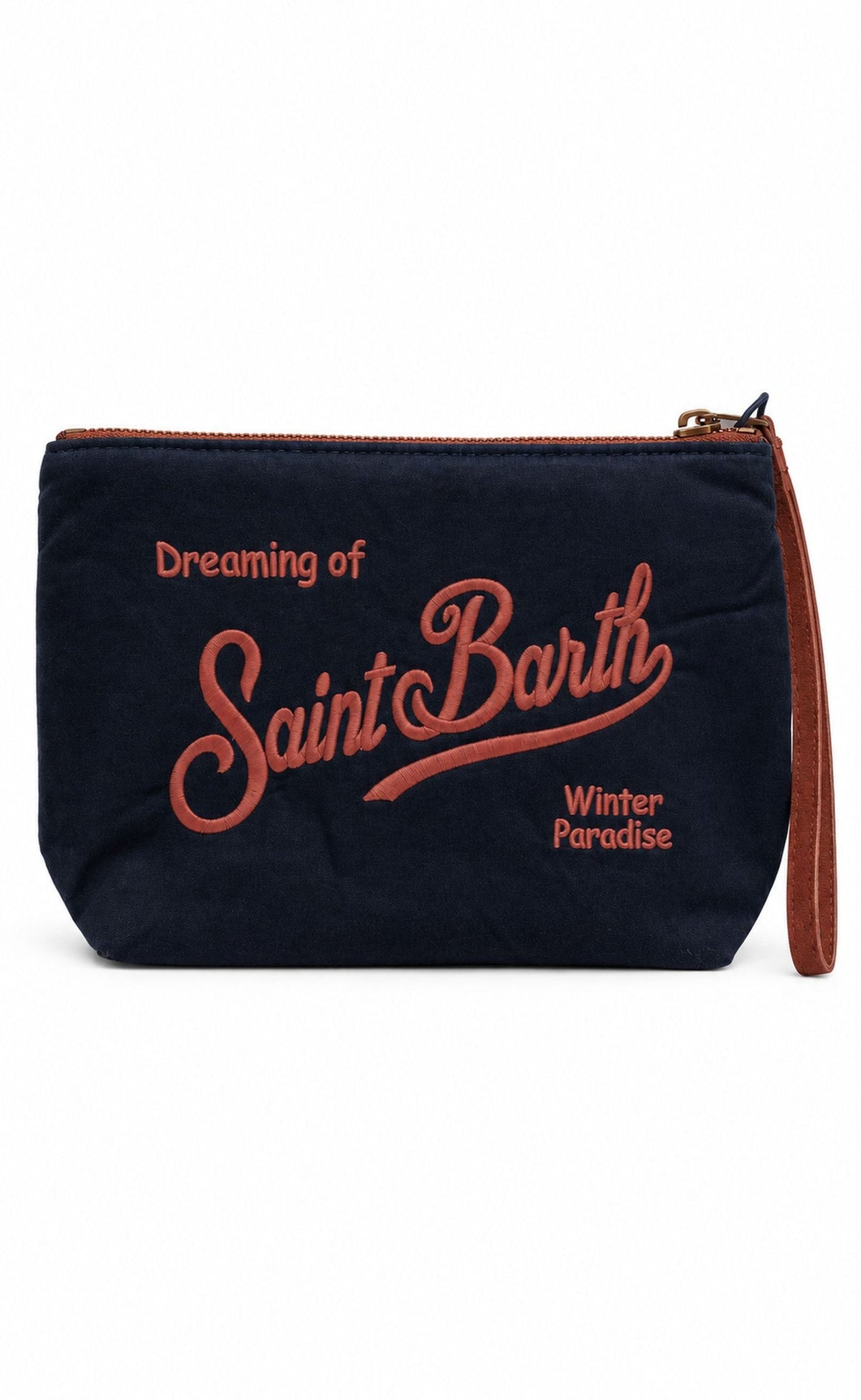 Pochette SAINT BARTH -ALINE WAX/ blu-