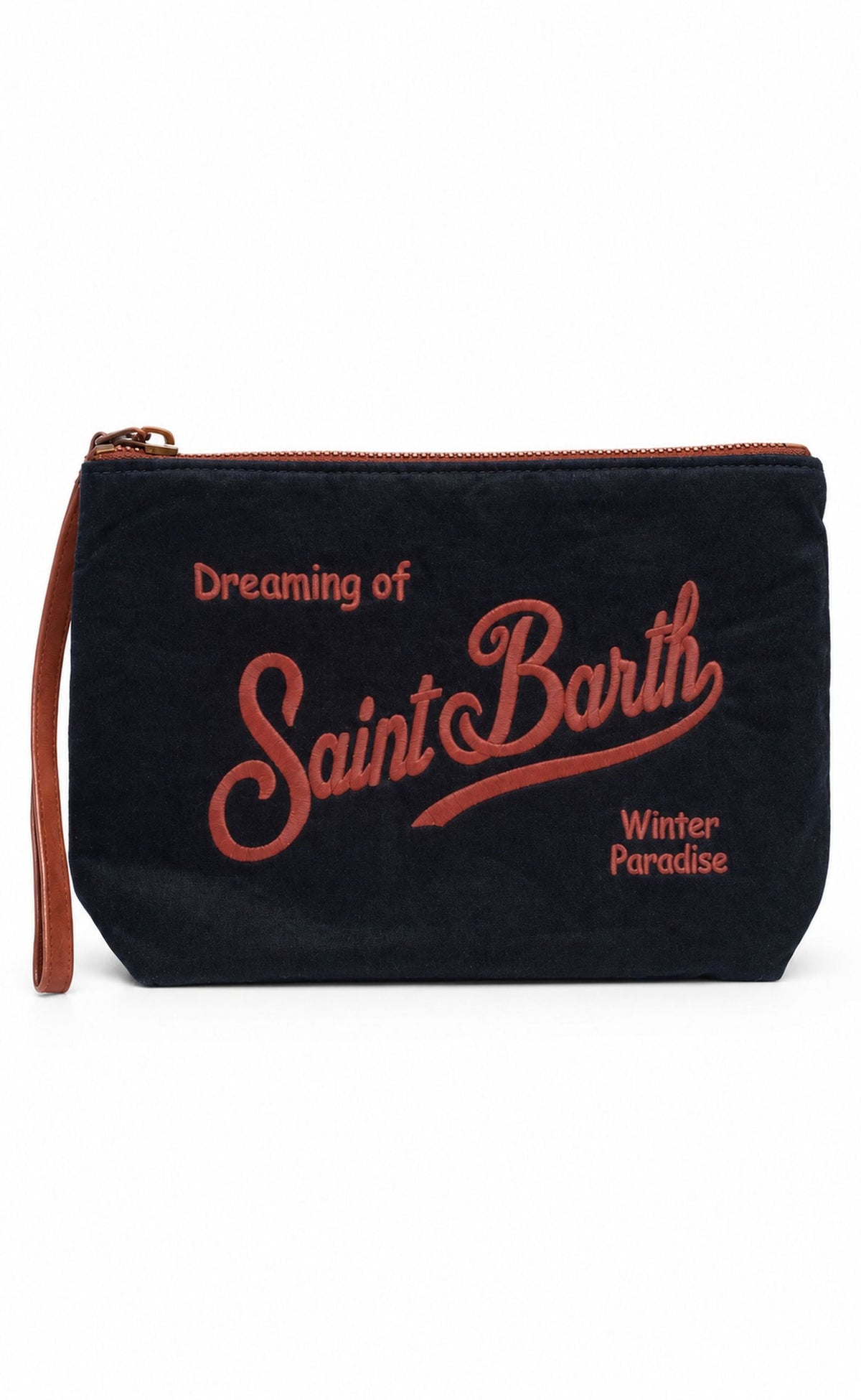 Pochette SAINT BARTH -ALINE WAX/ blu-