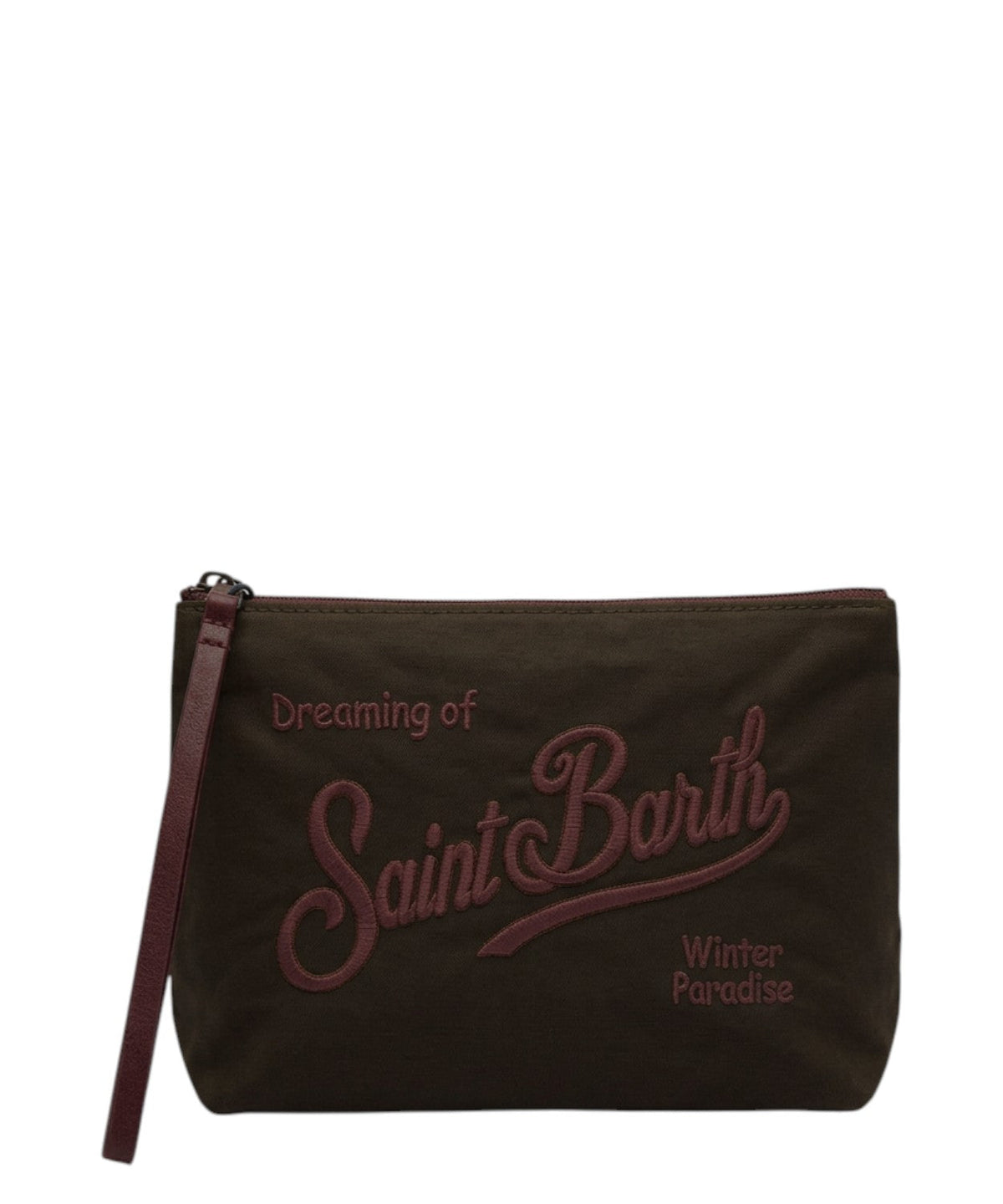 Pochette SAINT BARTH -ALINE WAX/ verde-