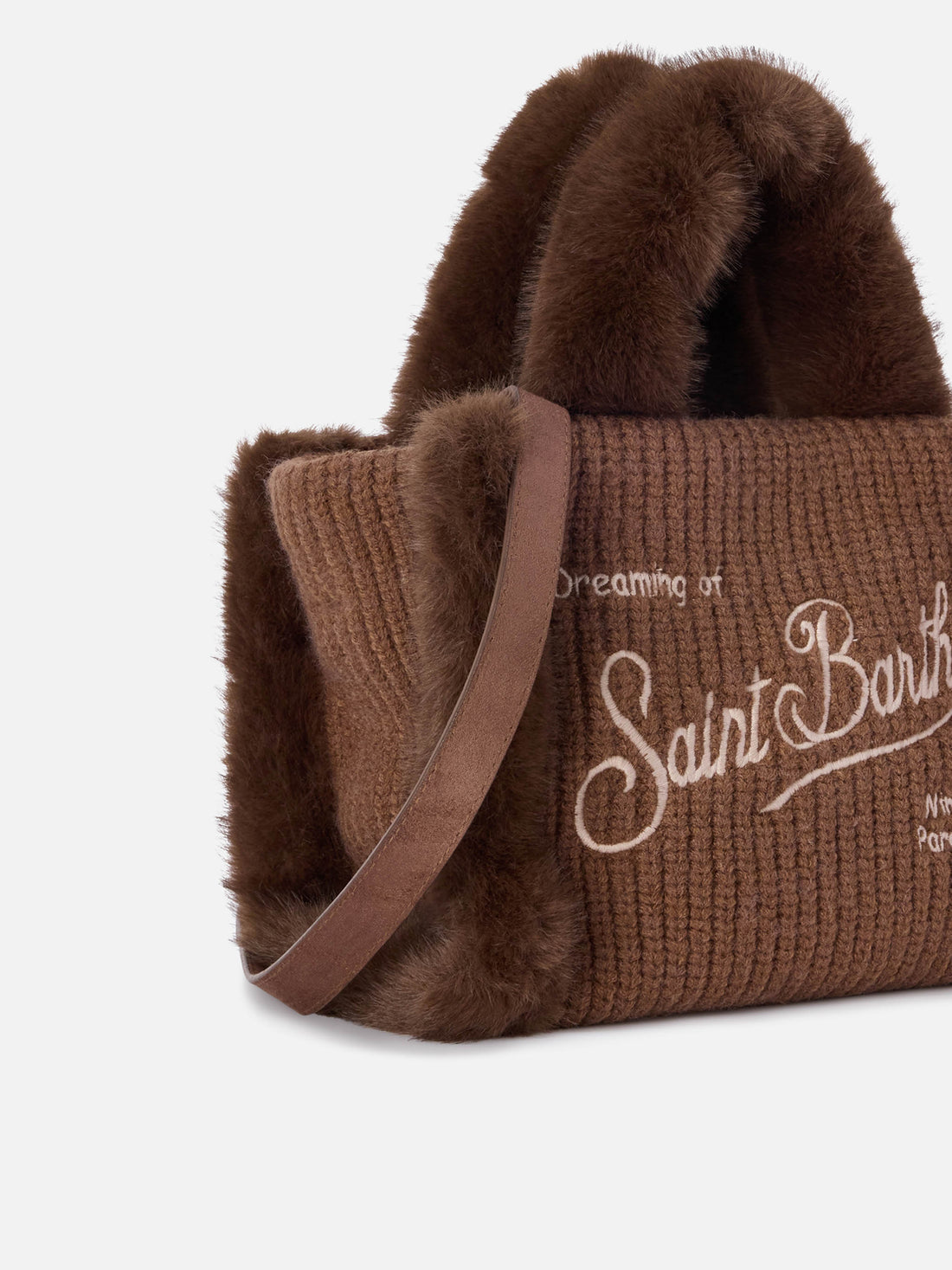 Borsa SAINT BARTH -SHEAARLING-