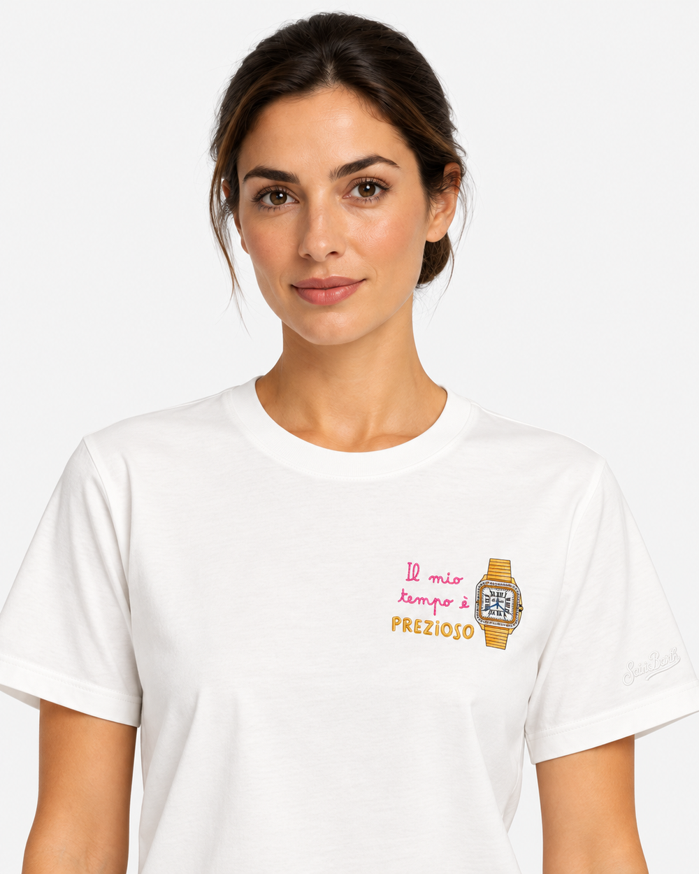 T shirt SAINT BARTH -EMILI TIK TAK-