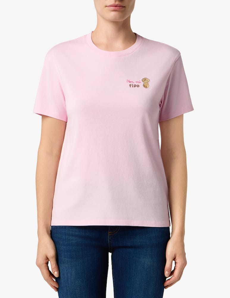 T shirt girocollo SAINT BART -EMILY FIDO-