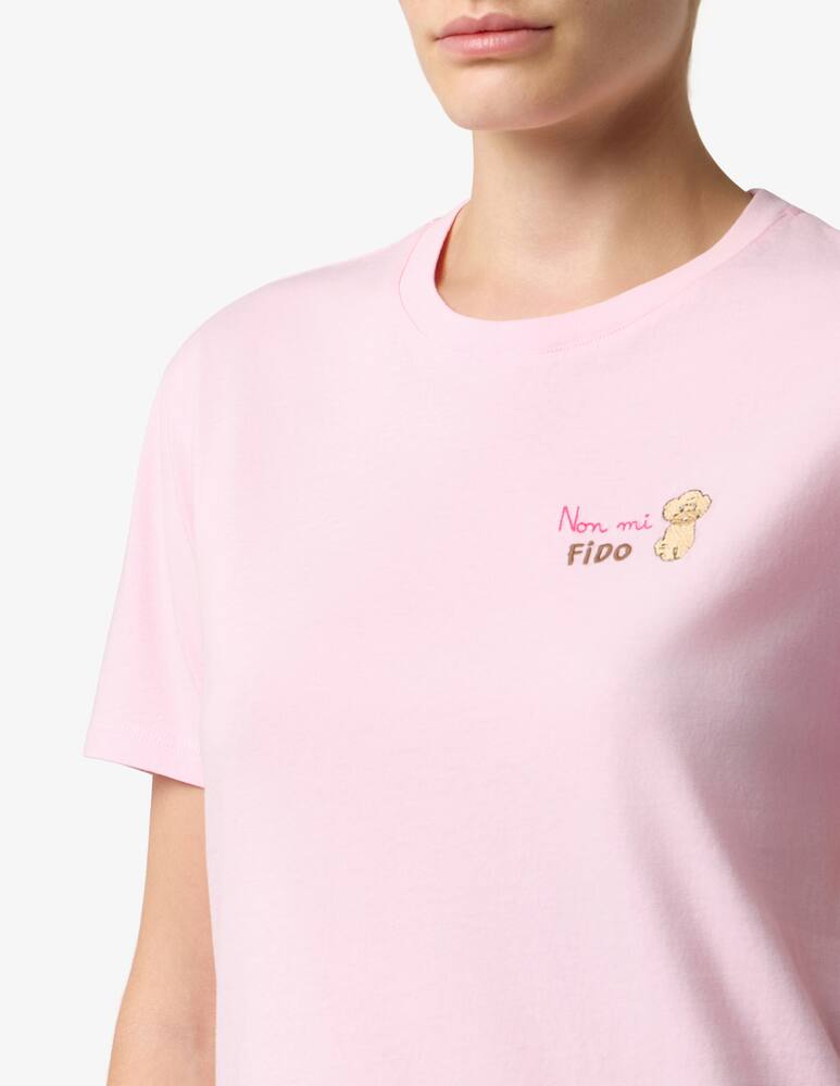 T shirt girocollo SAINT BART -EMILY FIDO-