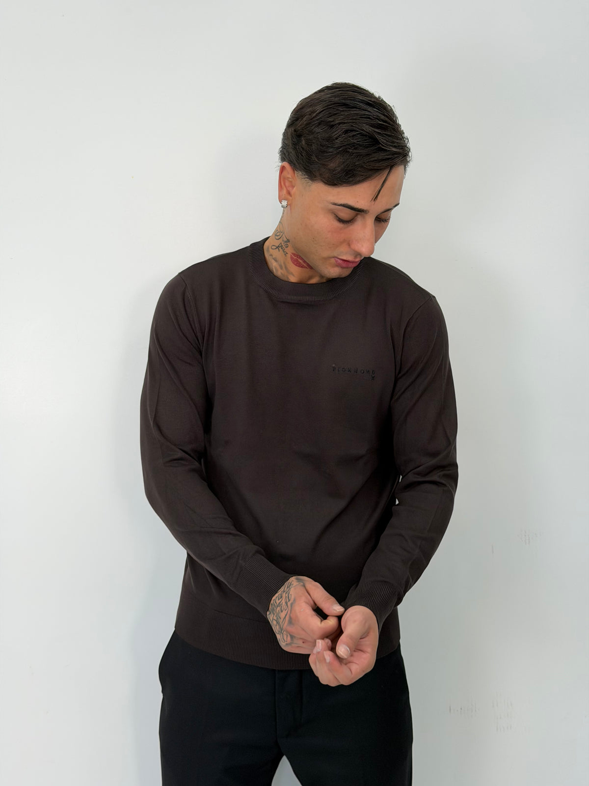 Pullover girocollo RICHMOND -UMA26169-