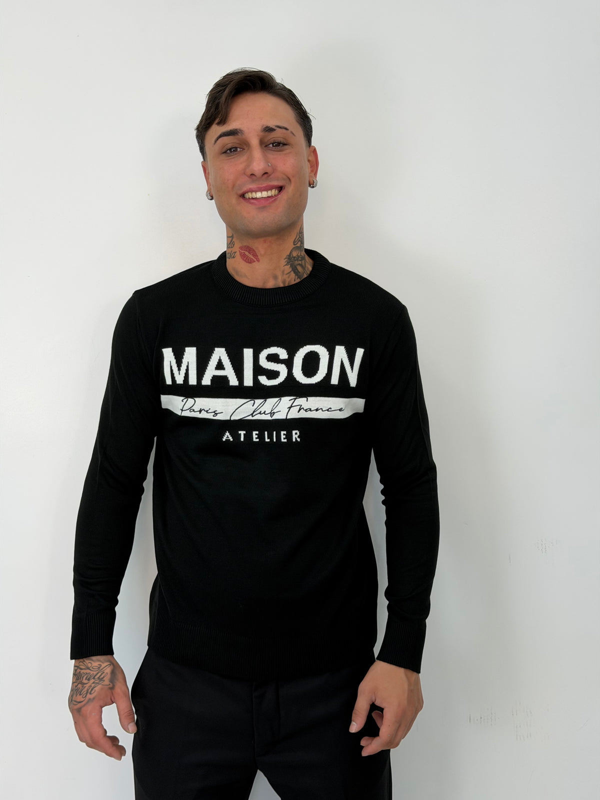 Pullover girocollo MAISON PARIS -M9ML1344-