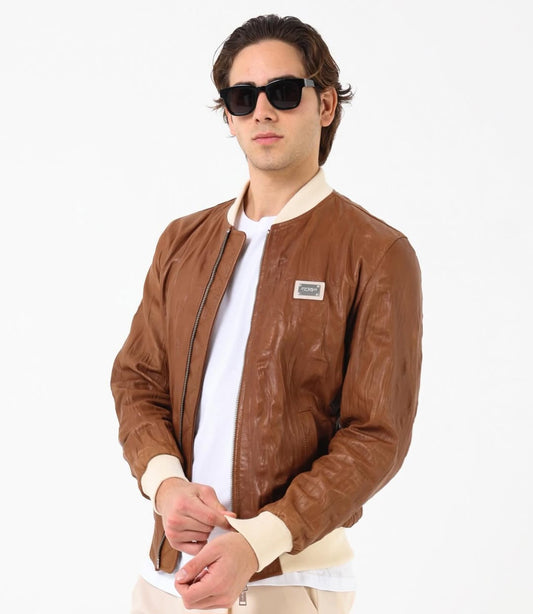 GIUBBOTTO IN PELLE G2 FIRENZE CREAM